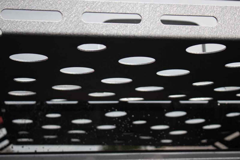 Jeep Gladiator JT Truck Bed Storage Rack - Fishbone Offroad - Powder Coated - Black - `20-`27